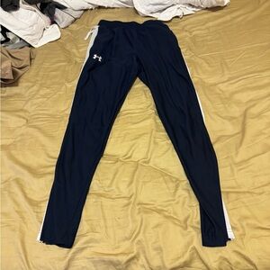 Under Armour Kids Navy Track Pants